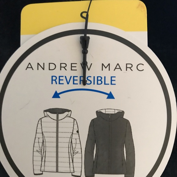 Andrew Marc Reversible Puffer Jacket - Picture 7 of 9